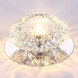 Energiesparende moderne Deckenleuchte Kristall Deckenleuchte Down Glühbirne Lampe