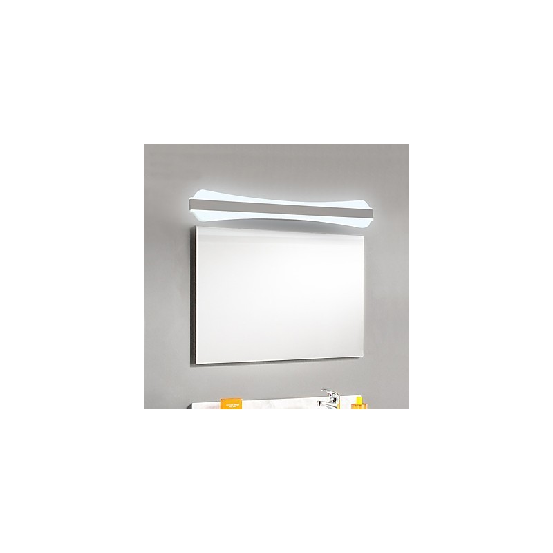 Hochwertige 10W Spiegellampe Badezimmerleuchten Edelstahl und Acryl Wandleuchten Make-up Beleuchtung
