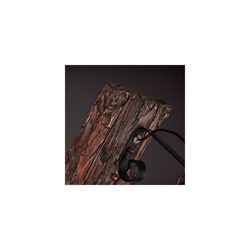 Einkopf-Industrie-Vintage-Retro-Wandleuchte aus Holz und Metall, Farbe zum Dekorieren von Wandleuchten im Home-Hotel-Korridor
