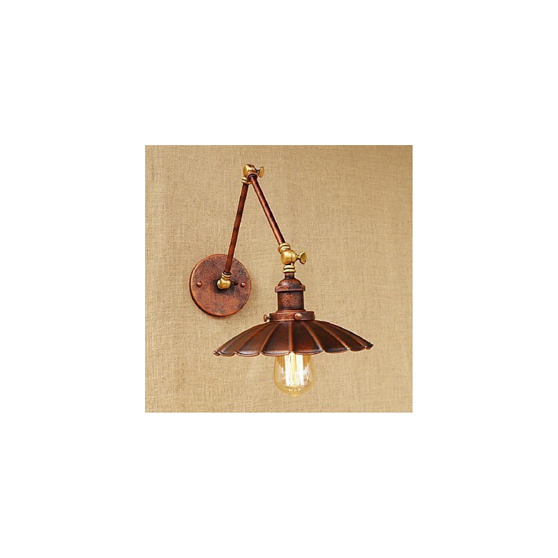 Lange arm Halb rost Retro Kreative Nostalgische Versenkbare Klapp Wandleuchten Wand Licht