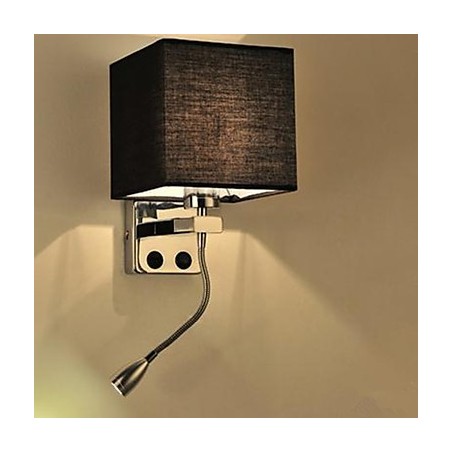 Die moderne Hotelzimmer-Leselampe aus Stoff für Flur und Balkon, Nachttischlampe Die moderne Hotelzimmer-Leselampe aus Stoff für Flur und Balkon, Nachttischlampe