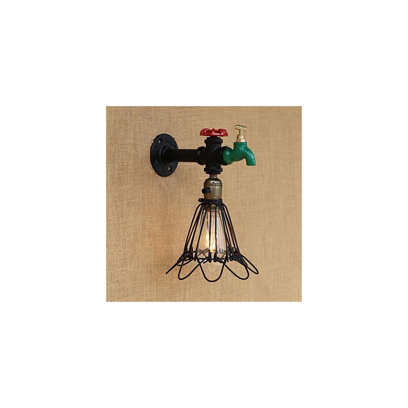 Country Retro Painting Feature für Mini Style Ambient Light Wandleuchten Wandleuchte