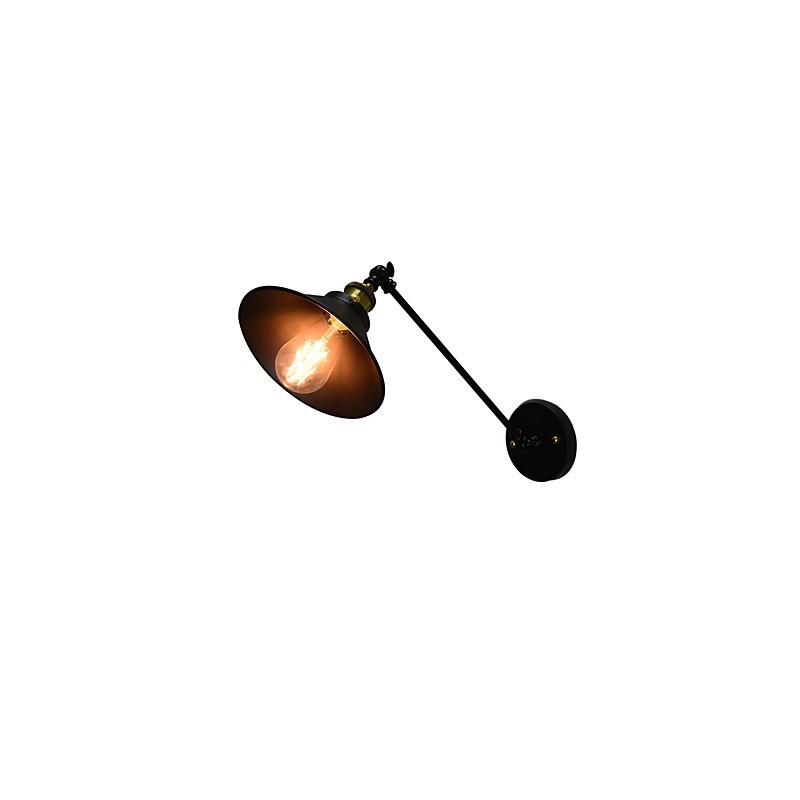 Buzz Wand Eisen Wandlampe Dumme schwarze Lichtschwertlampe an der Wand
