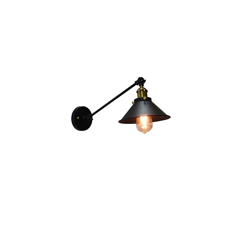 Buzz Wand Eisen Wandlampe Dumme schwarze Lichtschwertlampe an der Wand
