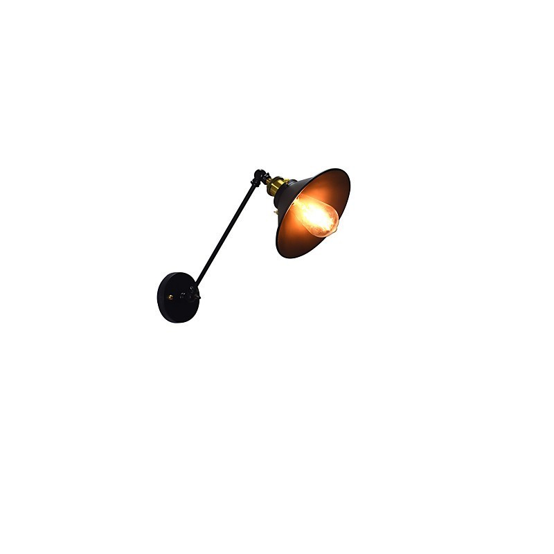 Buzz Wand Eisen Wandlampe Dumme schwarze Lichtschwertlampe an der Wand