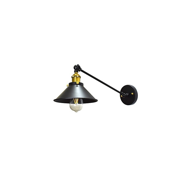 Buzz Wand Eisen Wandlampe Dumme schwarze Lichtschwertlampe an der Wand