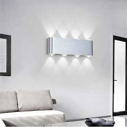 Moderne Licht Aluminium Unterputz Wandleuchte Integrierte
