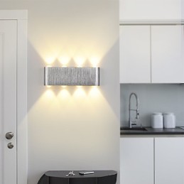 Moderne Licht Aluminium Unterputz Wandleuchte Integrierte