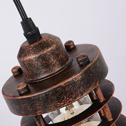 Industrielle Retro Eisen Wandleuchte Kreative Persönlichkeit Lift Pully Wandleuchte