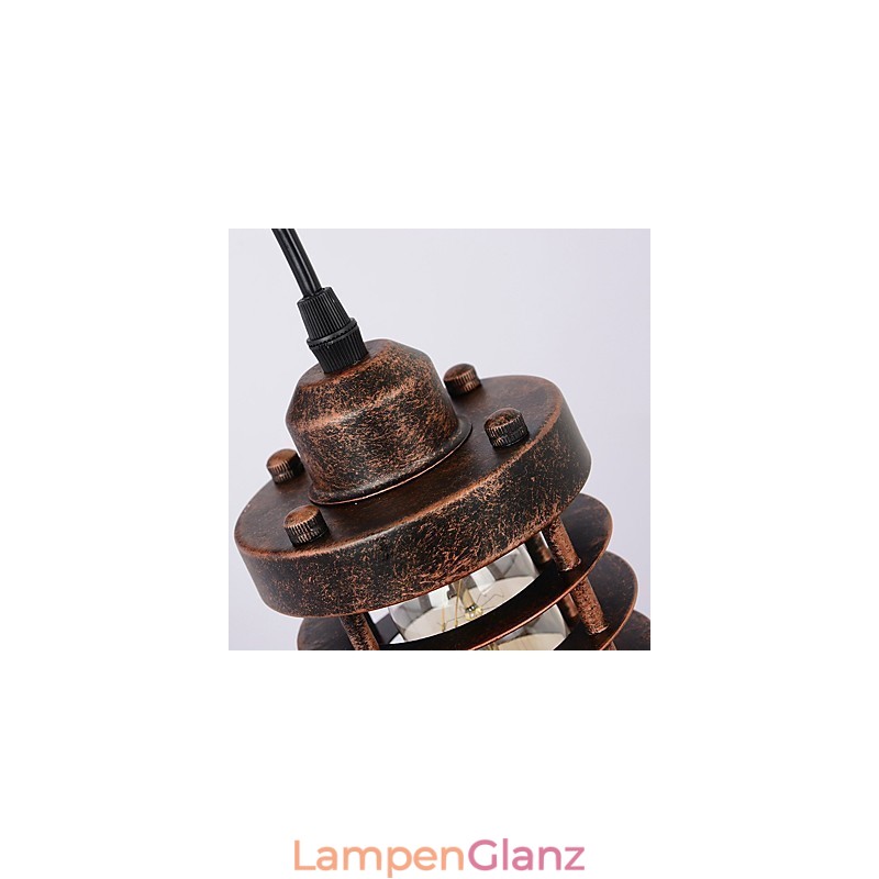 Industrielle Retro Eisen Wandleuchte Kreative Persönlichkeit Lift Pully Wandleuchte