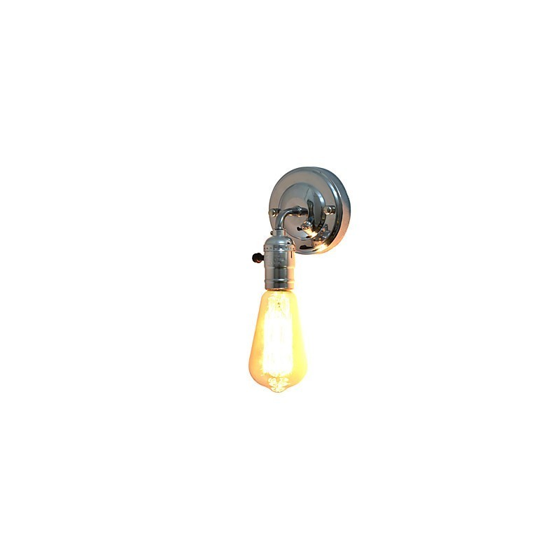 Wandleuchte Wandleuchten Wand Eisen Wandlampe dumm schwarz Lichtschwert Lampe an der Wand