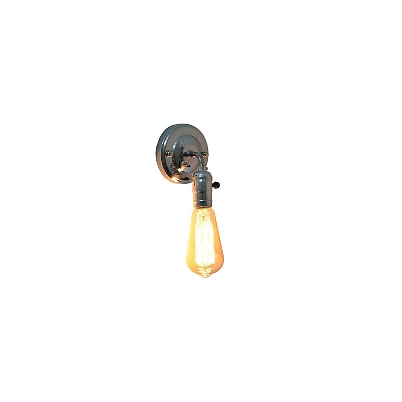 Wandleuchte Wandleuchten Wand Eisen Wandlampe dumm schwarz Lichtschwert Lampe an der Wand