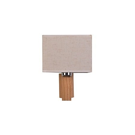 Einfache Wandlampe, Nachttischlampe mit Stoffschirm und Massivholz für Schlafzimmer, Kommode, Wohnzimmer, Babyzimmer Einfache Wandlampe, Nachttischlampe mit Stoffschirm und Massivholz für Schlafzimmer, Kommode, Wohnzimmer, Babyzimmer