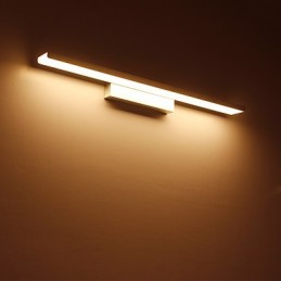 Spiegellampe Badezimmerleuchten Aluminiummaterialien und Acryl Wandleuchten Make-up-Beleuchtung