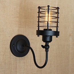 Vintage Country Painting Feature für Mini Style Ambient Light Wandleuchten Wandleuchte