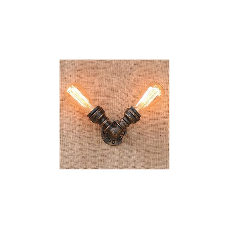 Nostalgie Einfache Wasserleitung Dekorative Kleine Wandleuchte Wandleuchte