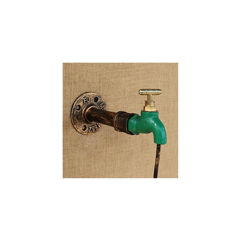 Edison Retro Dekorative Wasserpfeife Weinflasche Wandleuchte Wandleuchte