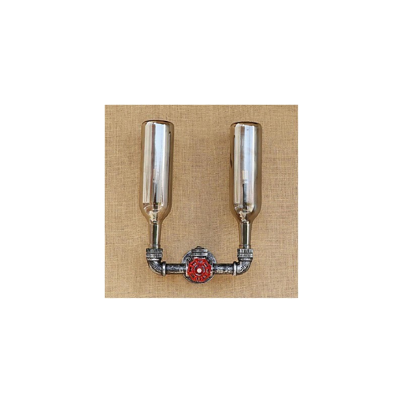 Wasserflasche Wandleuchte Wandleuchte Grau