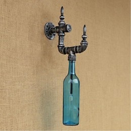 Rustikale Lodge Silber-Funktion für Ambient Light Wandleuchten Wandleuchte