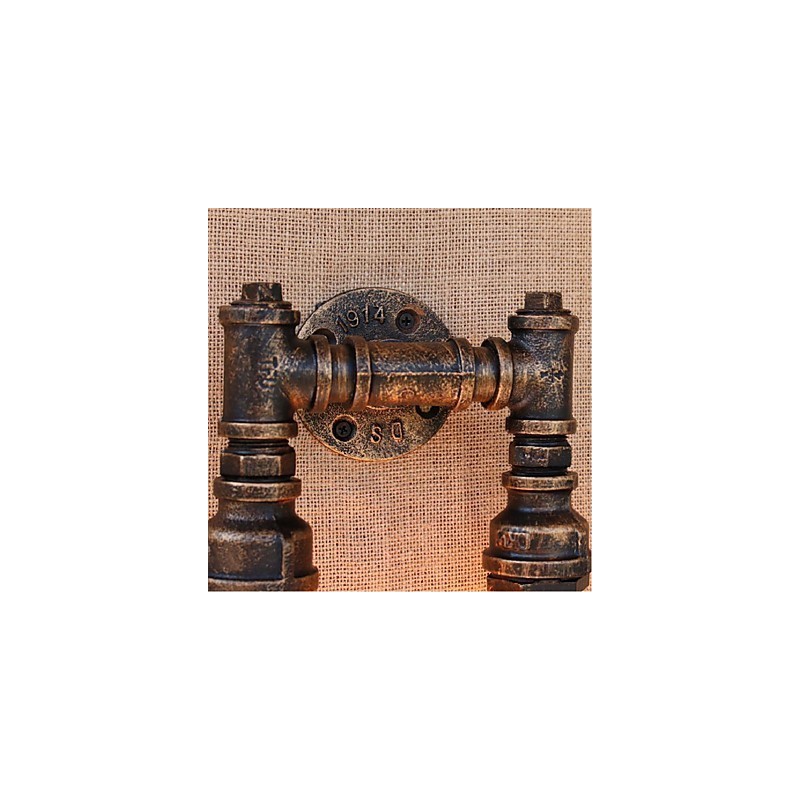 Nostalgie Einfache Wasserpfeife Dekorative Kleine Wandleuchte Wandleuchte