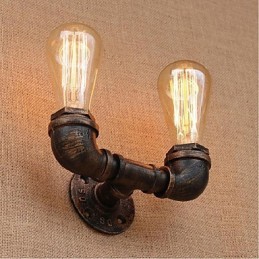 Nostalgie Einfache Wasserleitung Dekorative Kleine Wandleuchte Wandleuchte