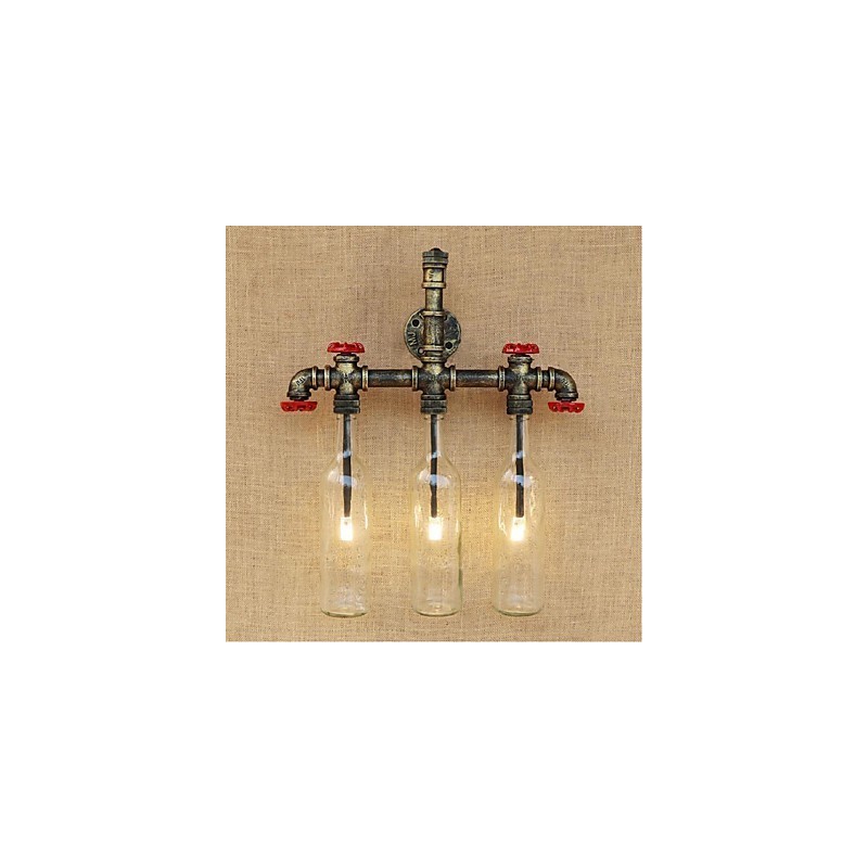 Retro Industrielle Windschalter Wasserflasche Wandlampe Wandleuchte