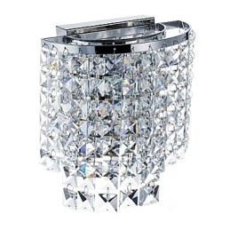 Moderne zeitgenössische galvanisierte Funktion für Kristall-Downlight-Wandleuchten Wandleuchte