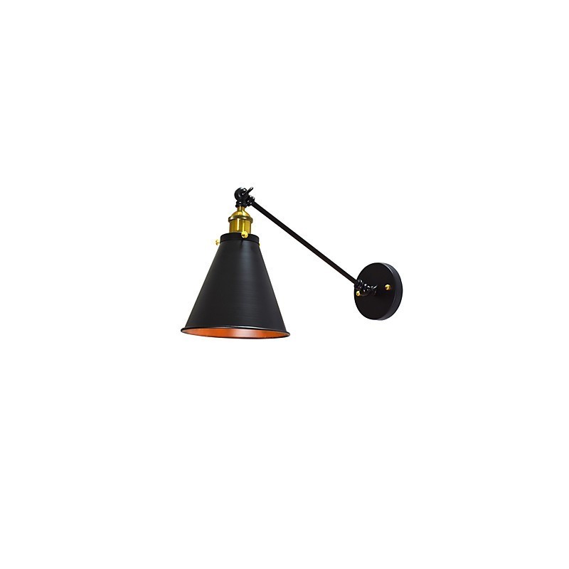 Buzz Paint Einzelwand Eisen Wandleuchte Dumme schwarze Lichtschwertlampe an der Wand