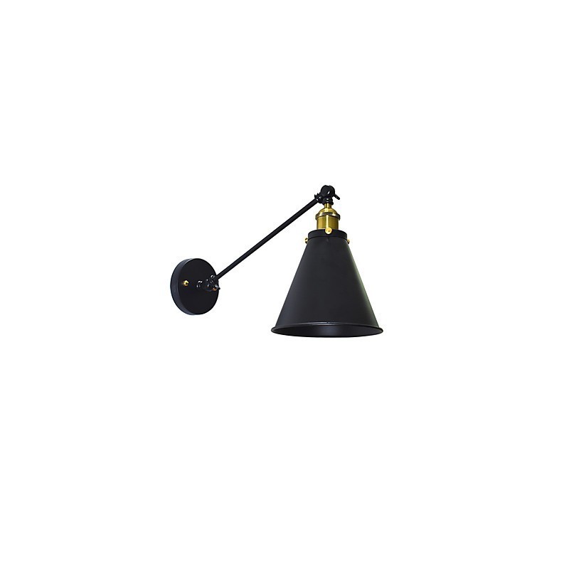 Buzz Paint Einzelwand Eisen Wandleuchte Dumme schwarze Lichtschwertlampe an der Wand