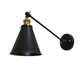 Buzz Paint Einzelwand Eisen Wandleuchte Dumme schwarze Lichtschwertlampe an der Wand