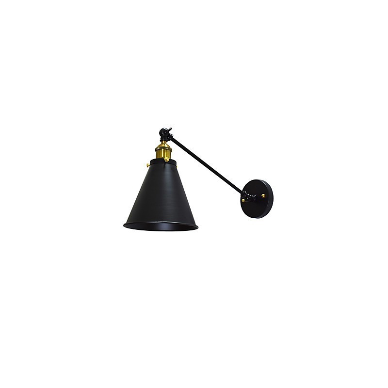 Buzz Paint Einzelwand Eisen Wandleuchte Dumme schwarze Lichtschwertlampe an der Wand