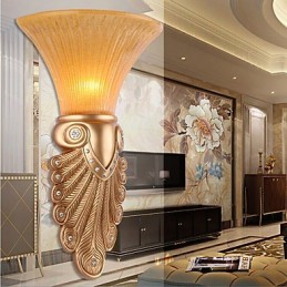 Modernes zeitgenössisches traditionelles klassisches rustikales Lodge-Malerei-Feature für Crystal Mini Style Ambient