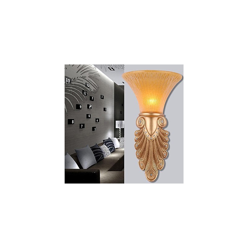 Modernes zeitgenössisches traditionelles klassisches rustikales Lodge-Malerei-Feature für Crystal Mini Style Ambient