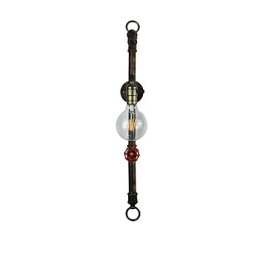 Wandleuchte Wandleuchten Wand Eisen Wandlampe dumm schwarz Lichtschwert Lampe an der Wand