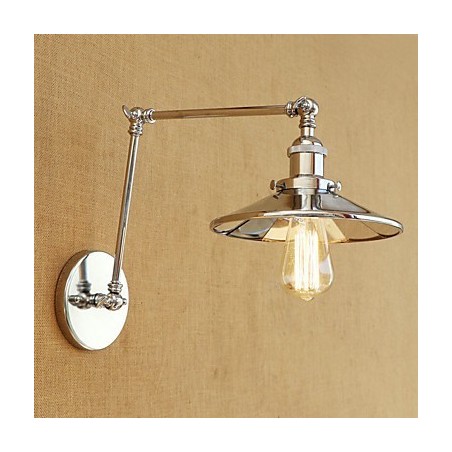Rustikale Lodge Country Retro Galvanisierte Funktion für Mini-Stil Schwenkarm Umgebungslicht