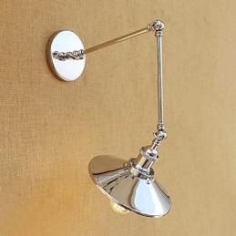 Rustikale Lodge Country Retro Galvanisierte Funktion für Mini-Stil Schwenkarm Umgebungslicht