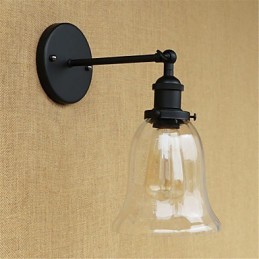 Galvanisierte Funktion im Country-Retro-Stil für Wandleuchten mit Augenschutz und Umgebungslicht im Mini-Stil