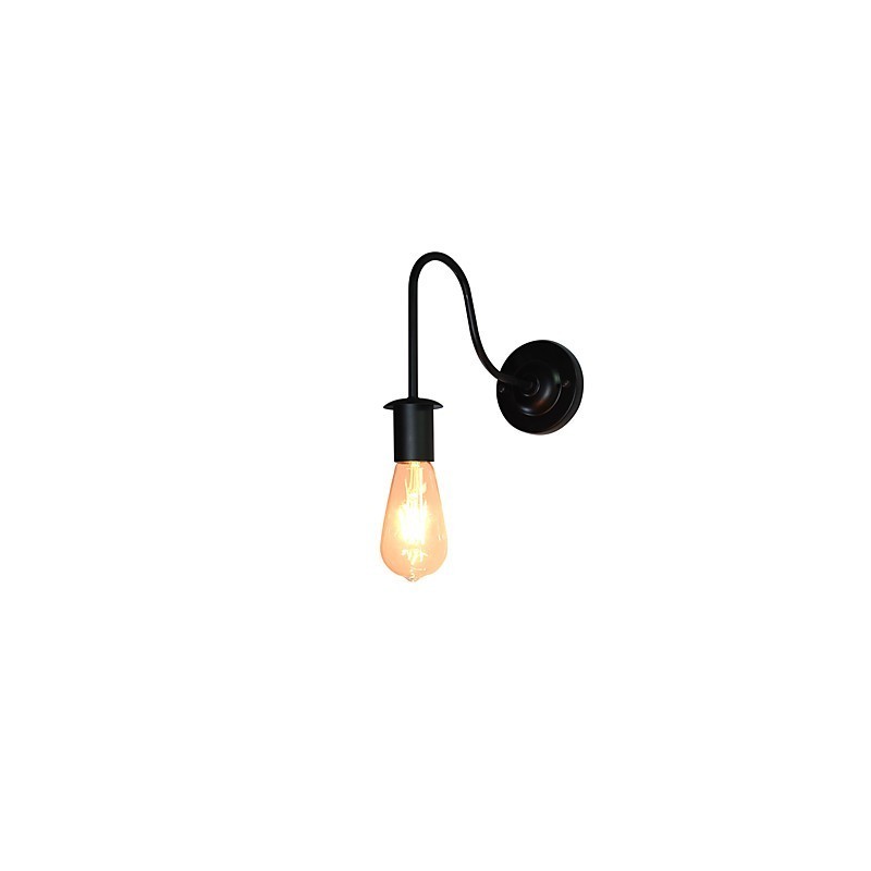 Wandleuchten Wand Eisen Wand Lampe Dumme Schwarze Lichtschwert Lampe An Der Wand