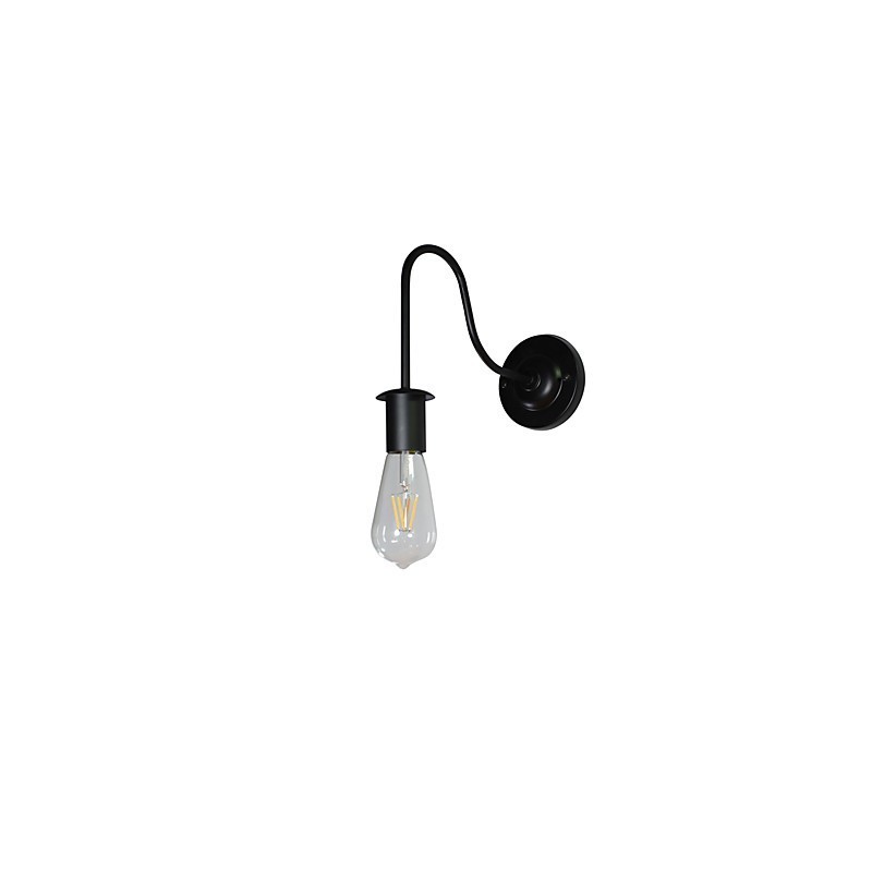 Wandleuchten Wand Eisen Wand Lampe Dumme Schwarze Lichtschwert Lampe An Der Wand