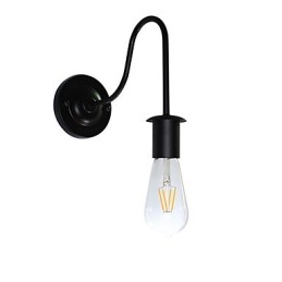 Wandleuchten Wand Eisen Wand Lampe Dumme Schwarze Lichtschwert Lampe An Der Wand
