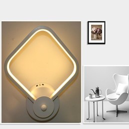 Einfache Moderne Schlafzimmer Nachttischlampe Wandleuchte Kreative Persönlichkeit Treppen Aluminium Lampe