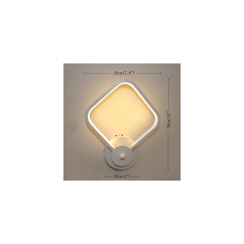 Einfache Moderne Schlafzimmer Nachttischlampe Wandleuchte Kreative Persönlichkeit Treppen Aluminium Lampe