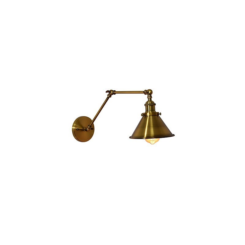 Wandleuchte Wandleuchten Wand Eisen Wandlampe dumm schwarz Lichtschwert Lampe an der Wand