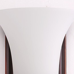 Rustic Lodge Wandleuchter mit schwarzem Oxid-Finish, Funktion zum Schutz der Augen, Umgebungslicht