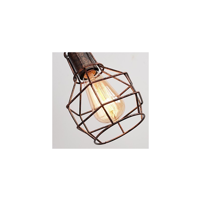 Industrielle Retro Eisen Wandleuchte Kreative Persönlichkeit Lift Pully Wandleuchte