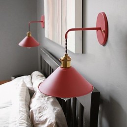 Mini-Größe Einfache Industrielle Kopf Glühbirnen Wand Lampe Vintage Retro Dorf Metall Wand Leuchte Leuchte Gang Wand Lampe