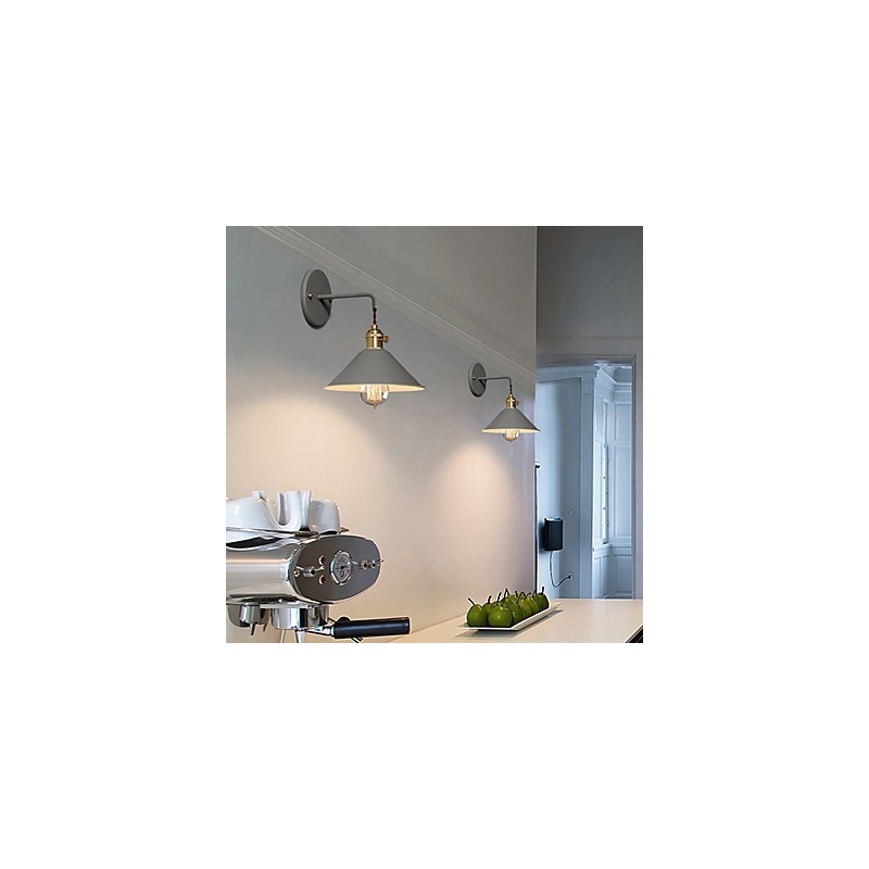 Mini-Größe Einfache Industrielle Kopf Glühbirnen Wand Lampe Vintage Retro Dorf Metall Wand Leuchte Leuchte Gang Wand Lampe