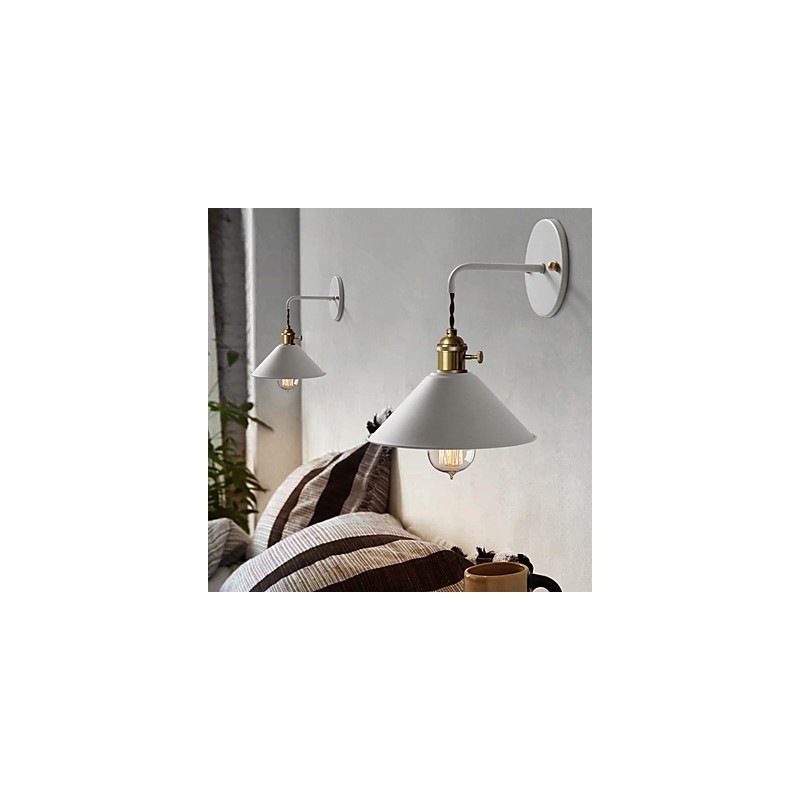 Mini-Größe Einfache Industrielle Kopf Glühbirnen Wand Lampe Vintage Retro Dorf Metall Wand Leuchte Leuchte Gang Wand Lampe