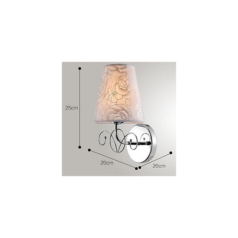 Moderne zeitgenössische galvanisierte Feature Uplight Wandleuchten Wandleuchte