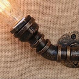 Nostalgie Einfache Wasserpfeife Dekorative Kleine Wandleuchte Wandleuchte